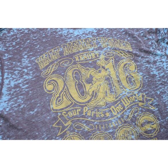 Disney Mickey Mouse Tee Shirt Vintage Washed Short Sleeve Mens Size XL - Picture 6 of 9